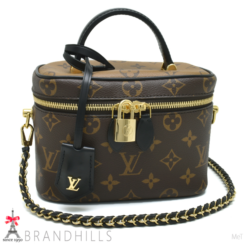 Louis Vuitton Vanity NV Shoulder Bag Monogram Reverse